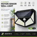 Zentryx™ SolarGuard Pro – Motion Sensor Garden Light