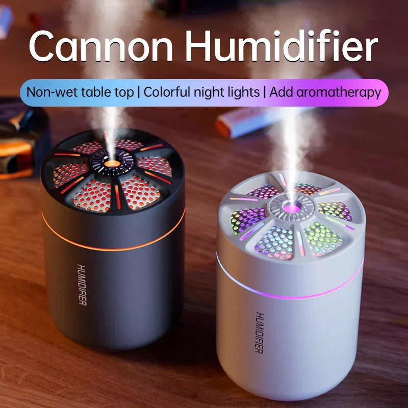 Zentryx™ AuraMist Pro – Portable Aroma Diffuser & Humidifier