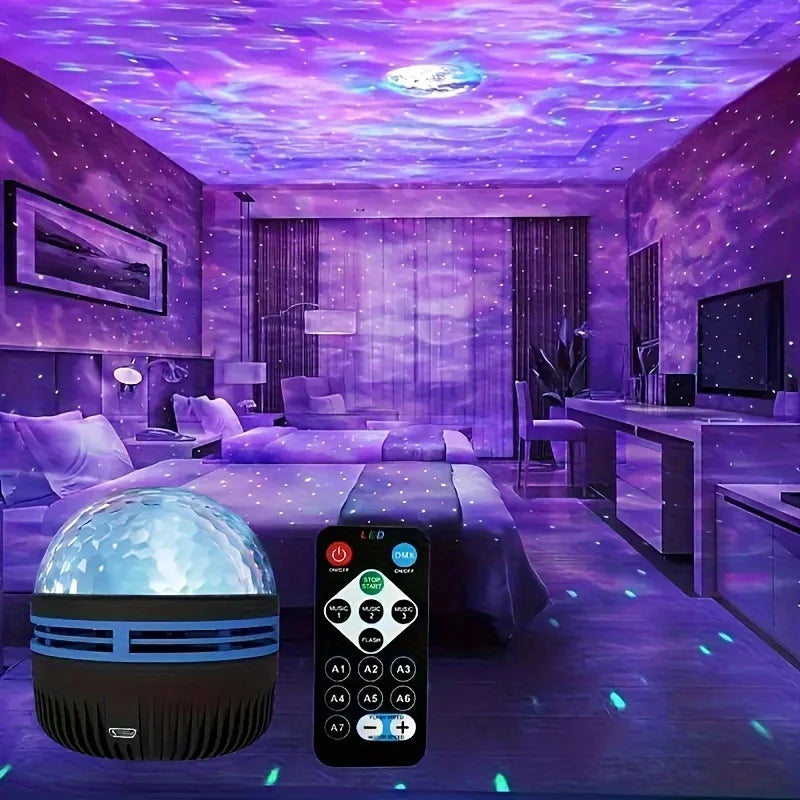Zentryx™ GalaxyGlow Pro – Smart LED Galaxy Projector